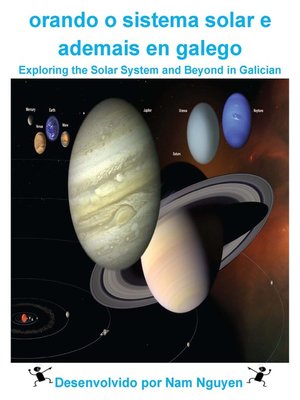 cover image of orando o sistema solar e ademais en galego